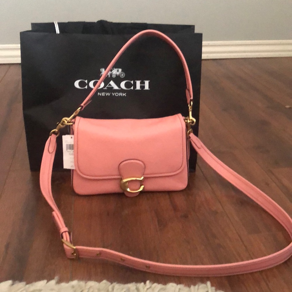 Coach Soft Tabby Shoulder Bag
Item# c4823
Color: B4/ Candy Pink